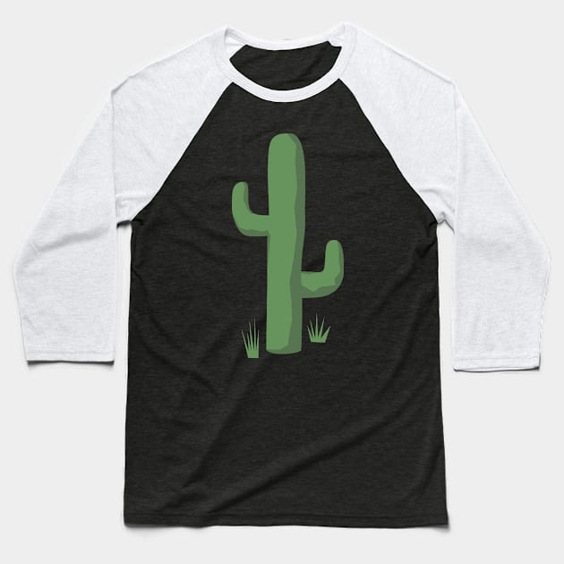 Cactus. Baseball T-Shirt by robotrobotROBOT